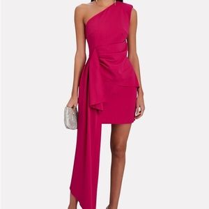 Elliatt Pink One Shoulder Dress